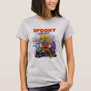 T-shirt CITROUILLE SQUAD éffrayant POUR HALLOWEEN