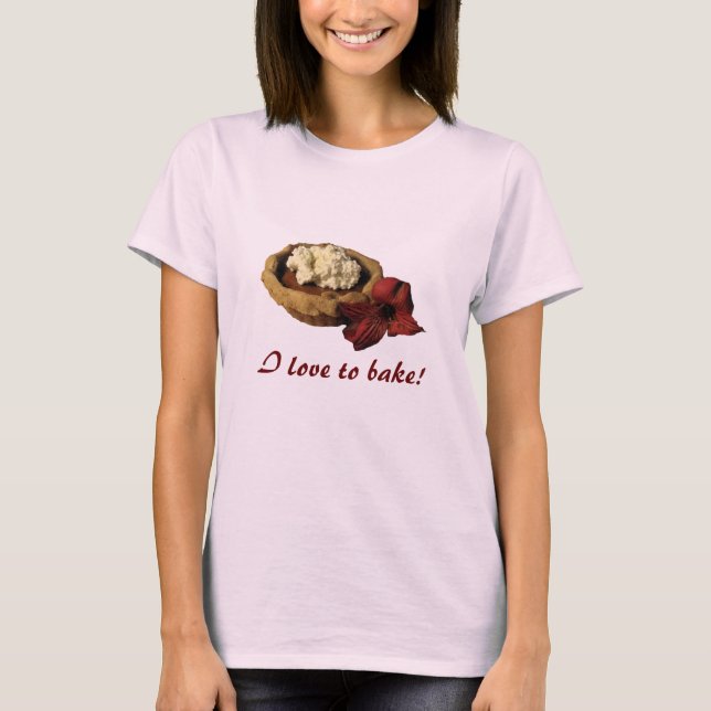T-shirt Citrouille Tart Baker (Devant)