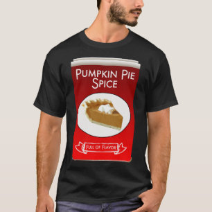 T-shirt Citrouille tarte épice tin filles correspondant Ha