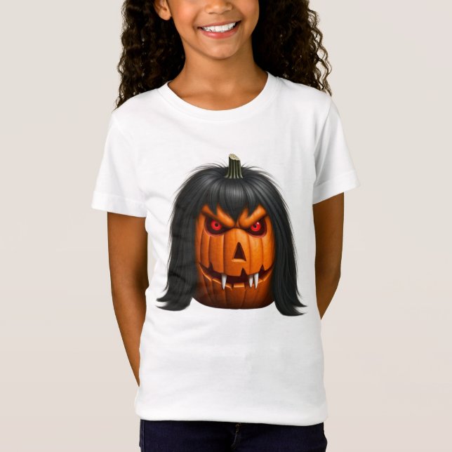 T-Shirt CITROUILLE VAMPIRE (Devant)