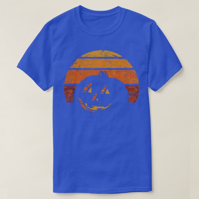 T-shirt Citrouille vintage (Design devant)