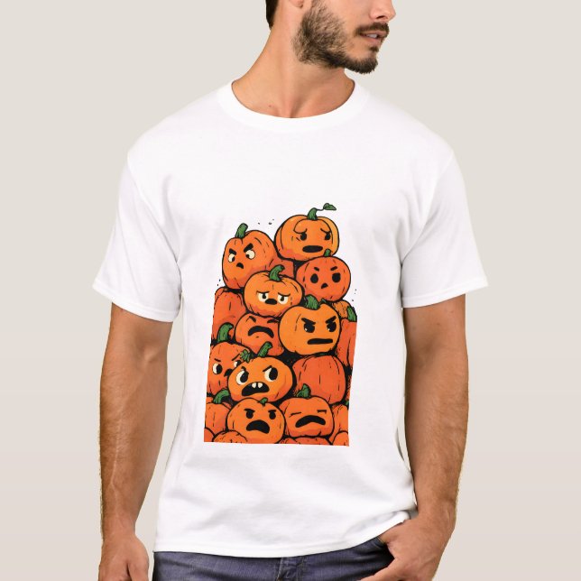 T-shirt Citrouilles  (Devant)