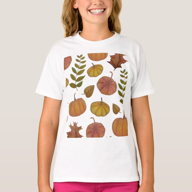 T-shirt Citrouilles  (Devant)