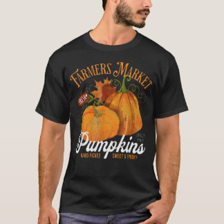 T-shirt Citrouilles de la Ferme du Marché des Producteurs