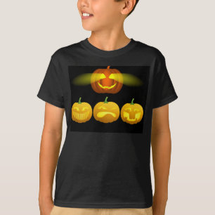 T-shirt Citrouilles effrayantes Halloween.