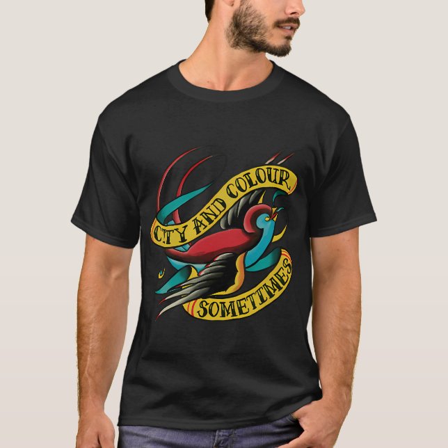 T-shirt City And Colour (Devant)
