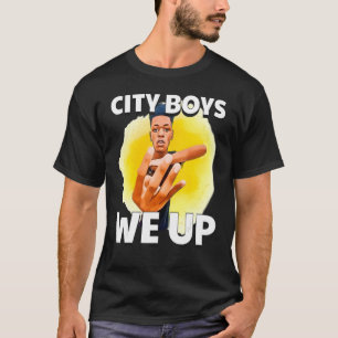 T-shirt City Boys Été Nous Montons Quatre Doigts Sur Mème