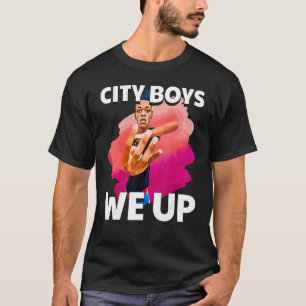 T-shirt City Boys Été Nous Montons Quatre Doigts Sur Mème