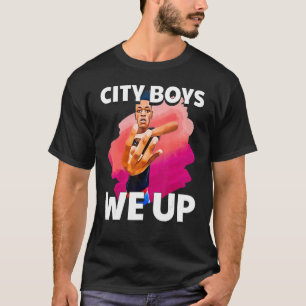 T-shirt City Boys Été Nous Montons Quatre Doigts Sur Mème