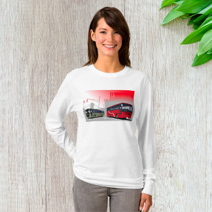 T-shirt City Bus Femen Long-Sleeve