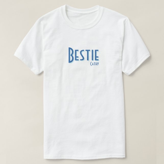 T-shirt City Chic Bestie (Design devant)