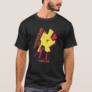 T-shirt City Ninja Parkour Sauter Bâtiments Freestyle Run