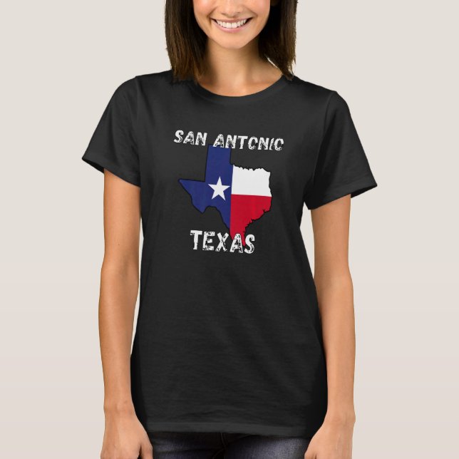 T-shirt City Of San Antonio  Apparel Souvenirs (Devant)