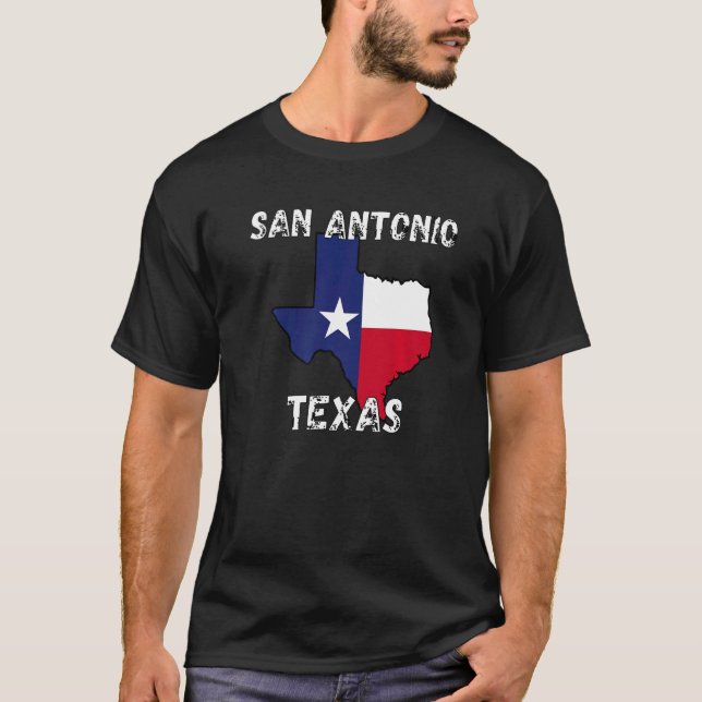 T-shirt City Of San Antonio  Apparel Souvenirs (Devant)