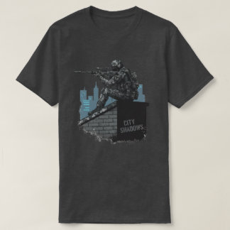 T-shirt City Shadows Urban Sniper