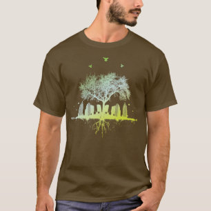 T-shirt citytree nature ville ville forêt urbaine oiseaux