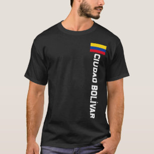 T-shirt Ciudad Bolívar Colombie Pour Hommes Colombiens Fem