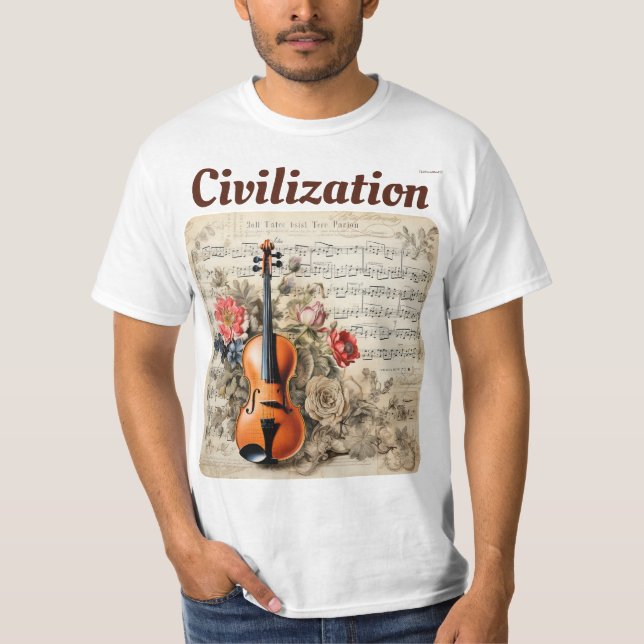 T-shirt — Civilization (Devant)
