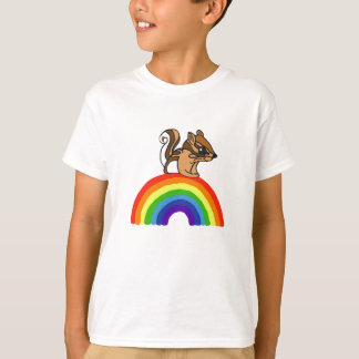 T-shirt CJ- chemise de tamia et d'arc-en-ciel