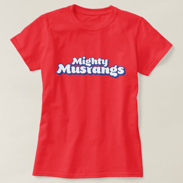 T-shirt CJ Greene Mighty    MustangsT-Shirt (Design devant)