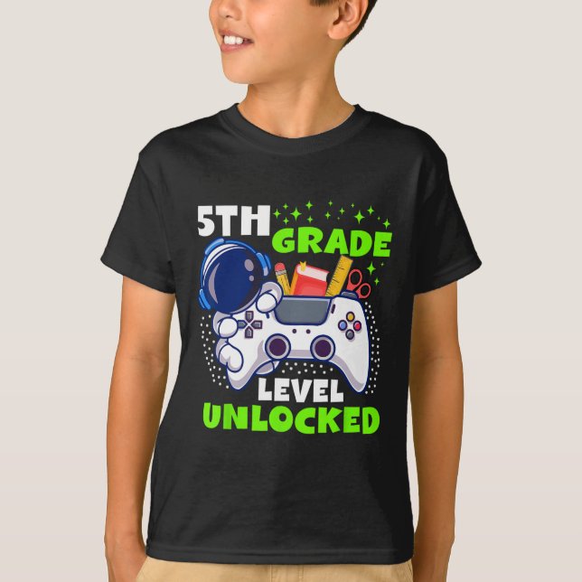 T-shirt Ck À l'école niveau 5e année débloqué garçons joue (Devant)