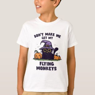 T-shirt Ck Cat Halloween - Ne me faites pas prendre mon vo