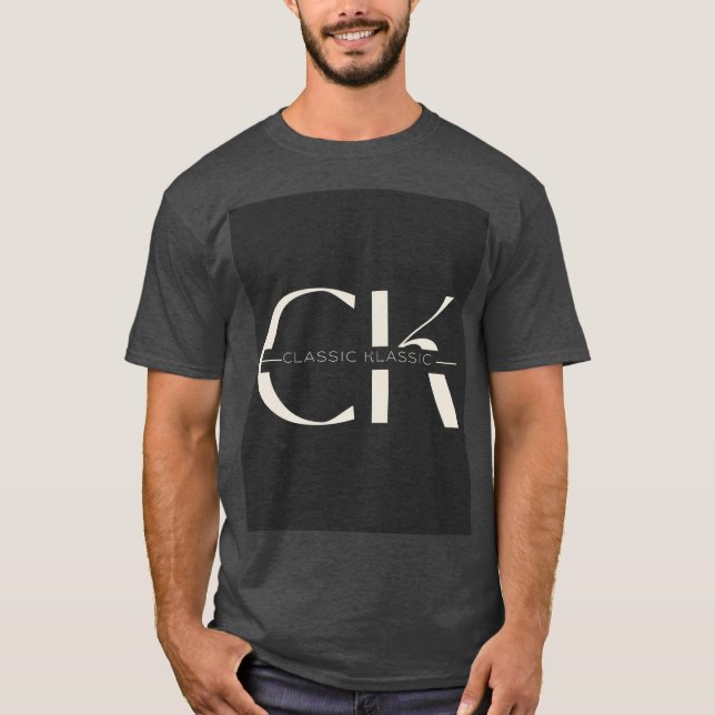 T-shirt CK normal (Devant)