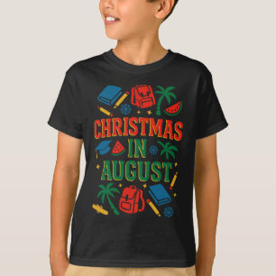 T-shirt Ck To School Xmas Palm Tree Graduation Noël I