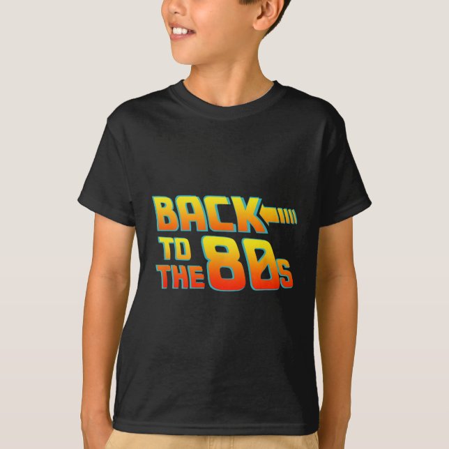 T-shirt Ck To The 80s - Costume Drôle Dress Party Idea Hal (Devant)