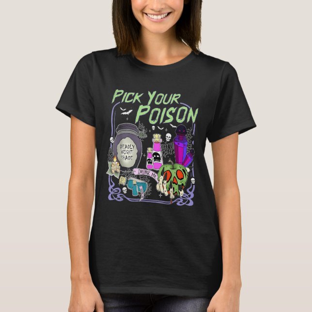 T-shirt Ck Your Ison Buvez-Moi Halloween Witch Party (Devant)