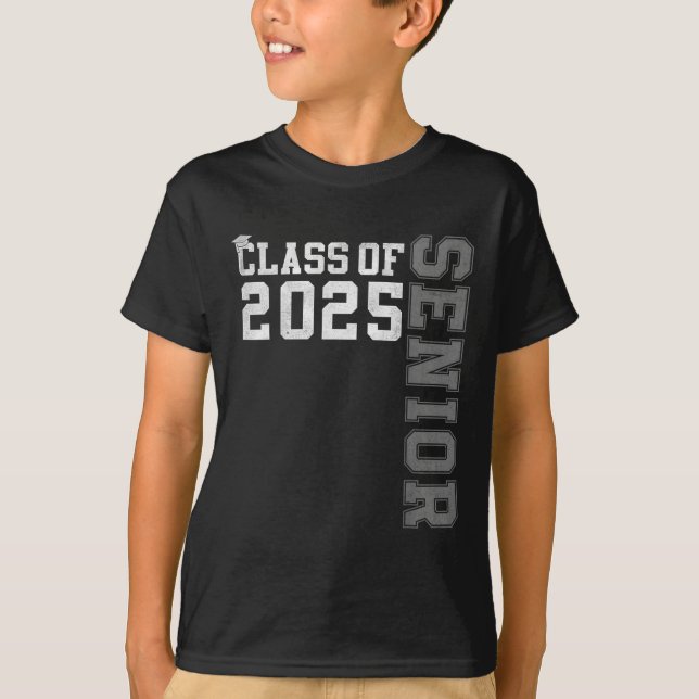 T-shirt Cl De 2025 Secondaire 25 Grad Lycée Collège Grad (Devant)