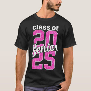 T-shirt Cl De 2025 Senior 25 Senior Graduation Girls Women