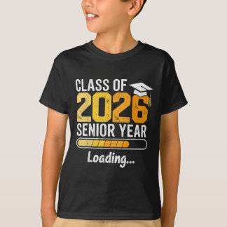 T-shirt Cl de 2026 Dernière année Chargement Senior 2026 D