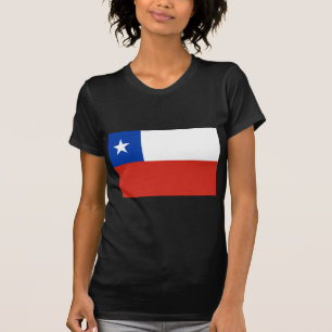 T-shirt CL de drapeau du Chili