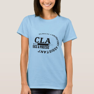 T-SHIRT CLA SLOGAN - AGRÉABLE ET PRÉCIS ! LABORATOIRE