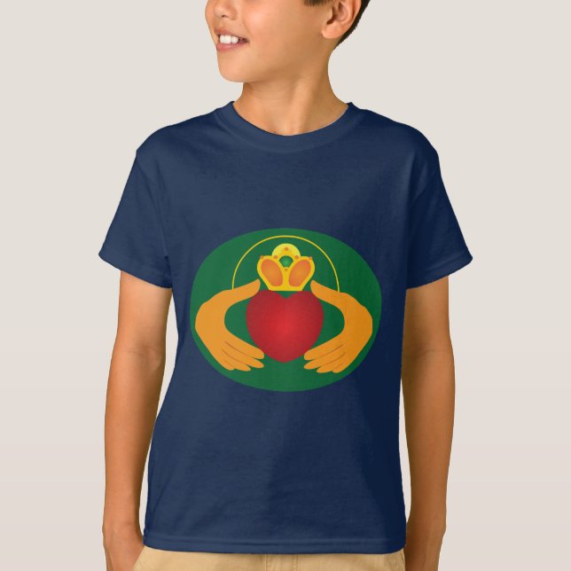 T-shirt Claddagh (Devant)