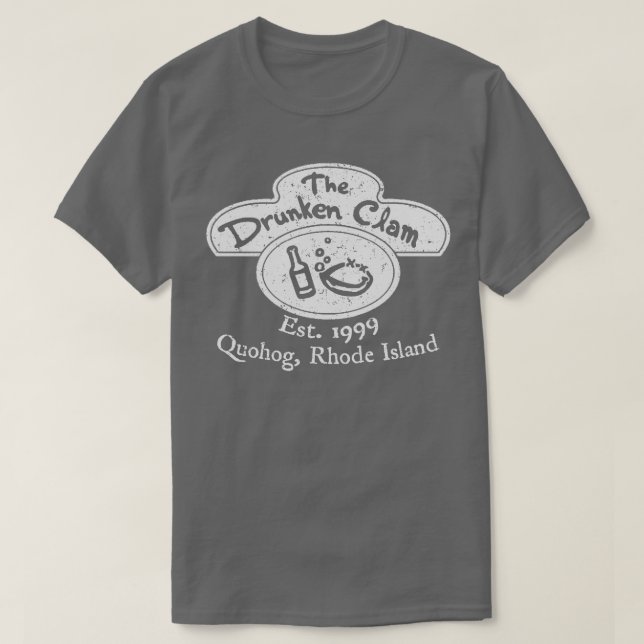 T-shirt Clam étanche uniquement (Design devant)