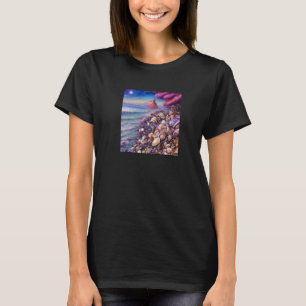 T-shirt Clam Seashell Shell Collector Beach Ocean Coastal