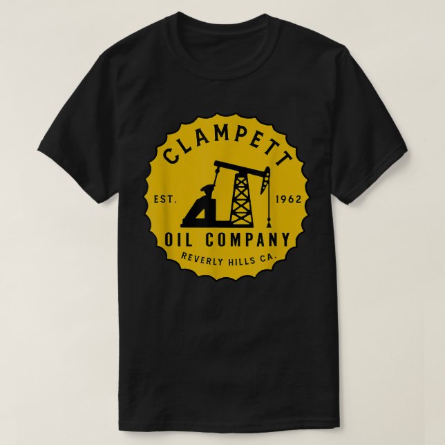 T-shirt Clampett Oil Company Est 1962 (Design devant)