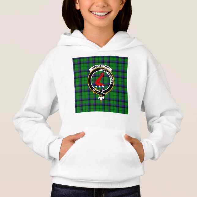 T-shirt Clan Armstrong Badge et Logo (Devant)