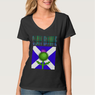 T-shirt Clan Bowie Tartan Scottish Nom de famille Scotland