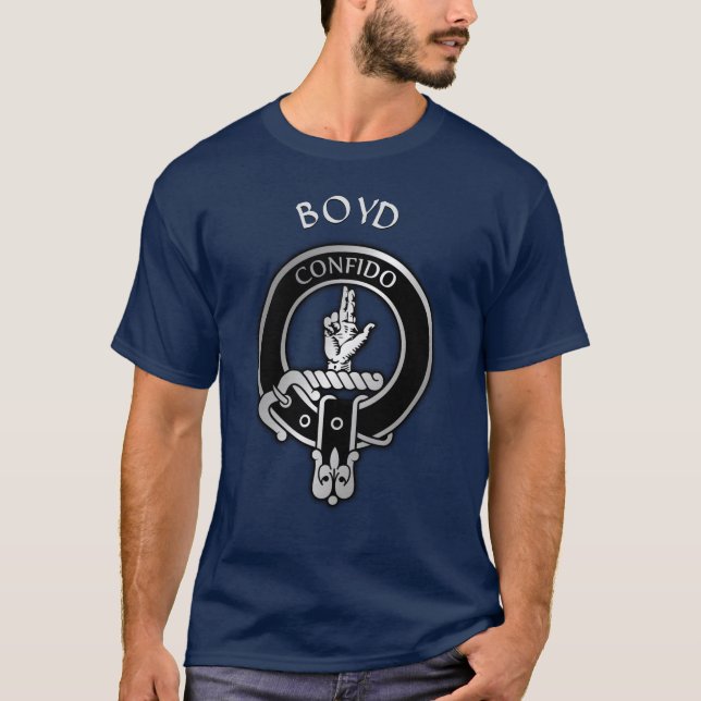 T-shirt Clan Boyd Crest (Devant)
