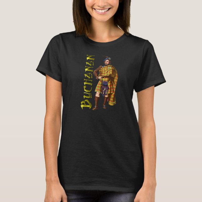 T-shirt Clan Buchanan Scottish Highland Dreams (Devant)