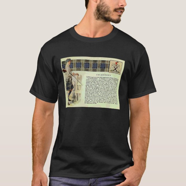 T-shirt Clan Colquhoun Millésime (Devant)