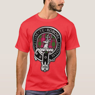 T-shirt Clan Crawford Crest Tartan 1