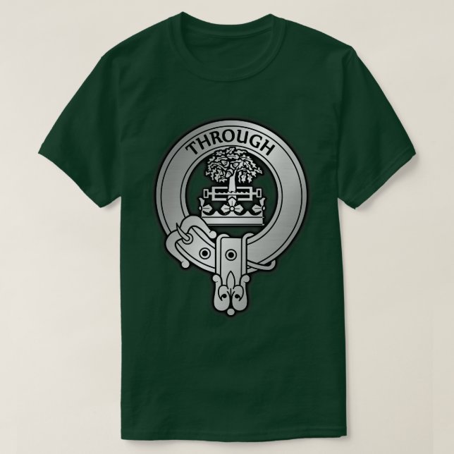 T-shirt Clan Crest Tartan 3 (Design devant)