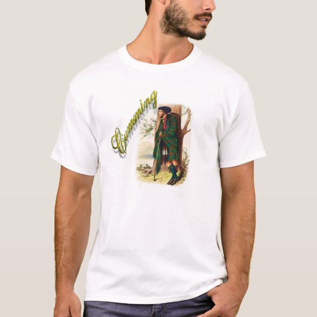 T-shirt Clan Cumming Scottish Dream (Devant)