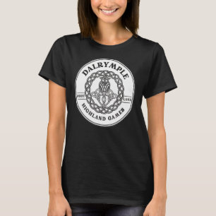 T-shirt Clan Dalrymple Scottish Thistle Highland Games