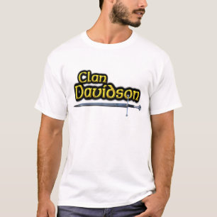 T-shirt Clan Davidson Inspiré écossais