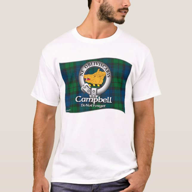 T-shirt Clan de Campbell (Devant)